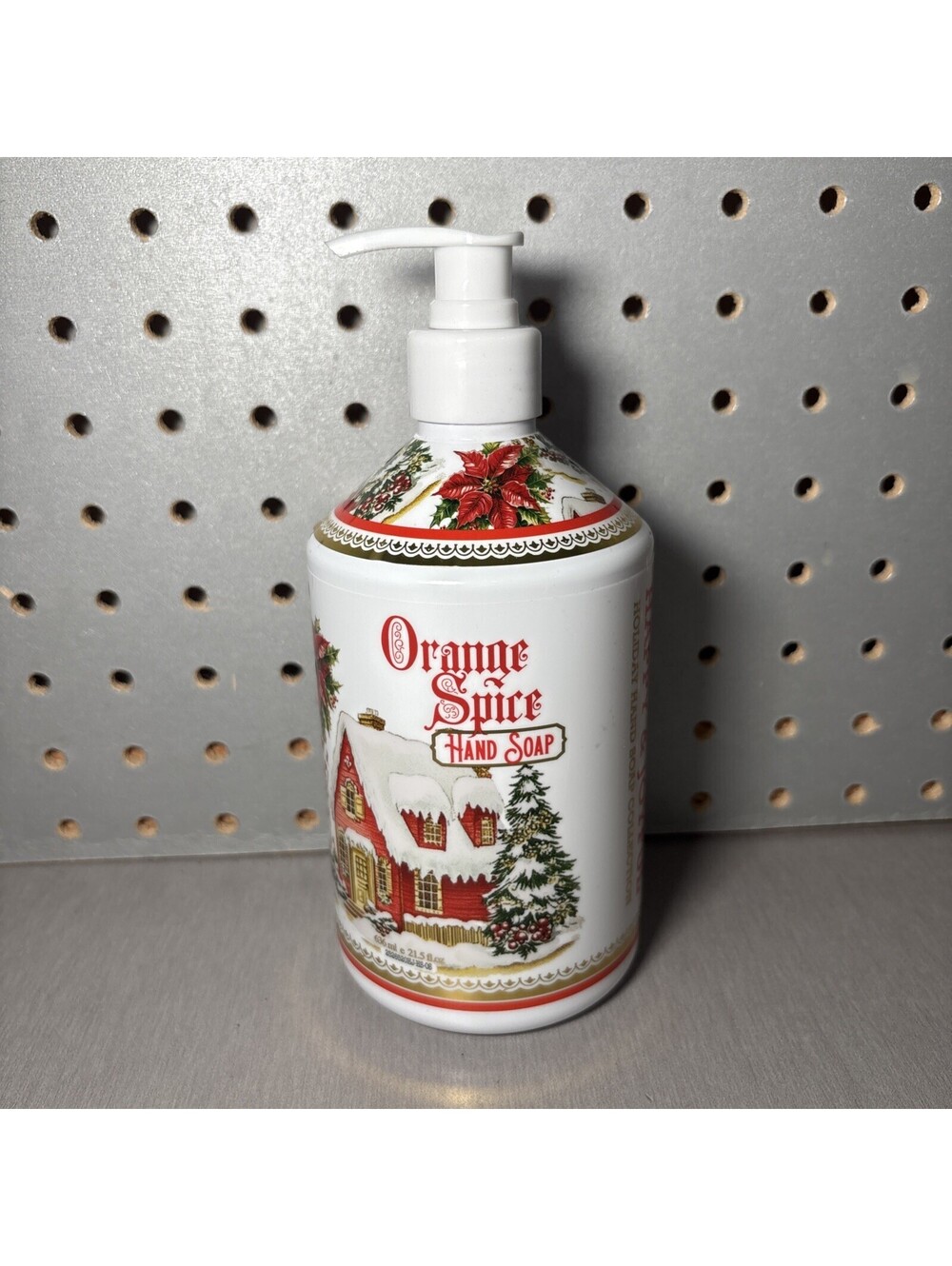 Home & Body Happy & Joyful Orange Spice Holiday Hand Soap 21.5 oz Christmas Wash